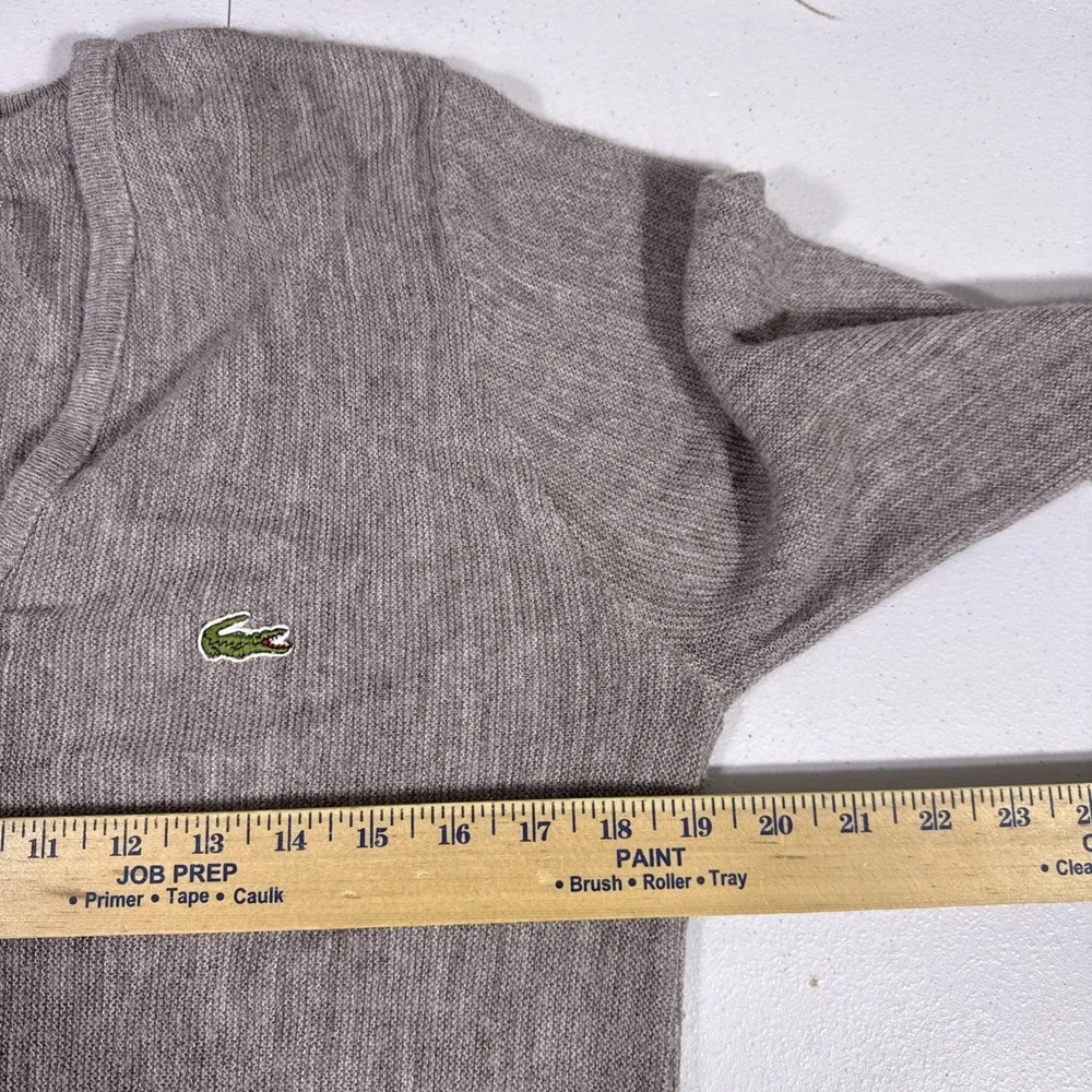 IZOD Lacoste‎ Sweater Mens Size 38 Orlon Acrylic Old Money Preppy Grandpacore